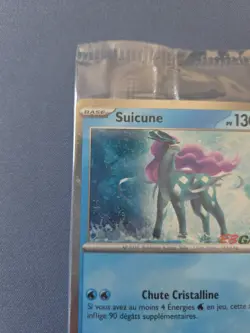 French Pokemon EB Games Stamped Suicune Sealed Promo Phantasmal Flames 26/94 - Image 4