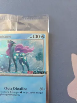French Pokemon EB Games Stamped Suicune Sealed Promo Phantasmal Flames 26/94 - Image 5