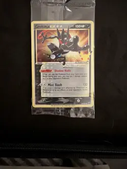 Pokemon TCG Greninja Gold Star SWSH144 - Celebrations Black Star Promo - Sealed - Image 1