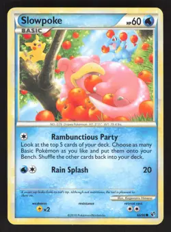 Slowpoke 66/90 Pokemon TCG Undaunted VLP - Image 1