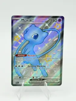 Mew ex #216/091 - Paldean Fates - Shiny Ultra Rare - Pokemon TCG - Image 1