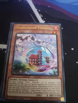 YuGiOh Mannadium Torrid MP24-EN210 Ultra Rare 1st Edition - Image 1