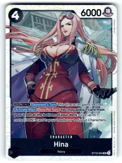 Starter Deck 19: BLACK Smoker #ST19-004 Hina - Image 1