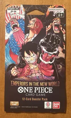 One Piece OP-09 Emperors in the New World One Piece Sleeved Booster Pack English - Image 1