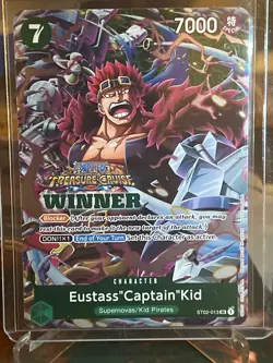 Eustass"Captain"Kid Treasure Cruise Winner Pack Vol. 5 One Piece Promotion Cards - Image 1