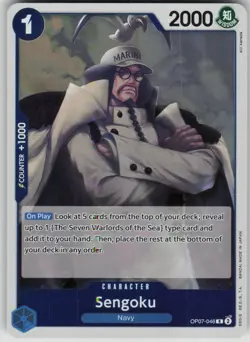 One Piece TCG Sengoku R 500 Years in the Future OP07-046 - Image 1
