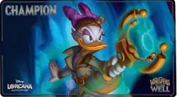 Lorcana Whispers In The Well Champion Playmat Daisy Duck Store championship NEW - Image 1