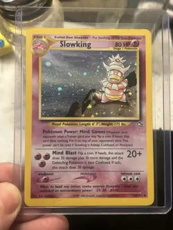 Pokemon Slowking 14/111 Neo Genesis Holo Rare Stage 1 80HP Sugimori English Card - Image 3