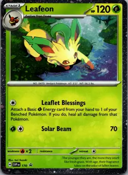 Leafeon - (Cosmos Holo) Promo Holofoil SV: Scarlet & Violet Promo Cards 170 - Image 1