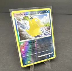 Pokemon TCG Card 2007 Secret Wonders - Psyduck 100/132 - Reverse Holo - DPBP#59 - Image 1