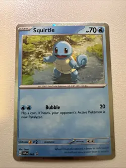 Squirtle - 048 (Cosmos Holo) 048 Sv: Scarlet & Violet Promo Cards Holo - Image 2