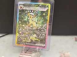 Pokemon Leafeon ex Full Art Holo Rare Card 144/131 Prismatic Evolutions. - Image 1
