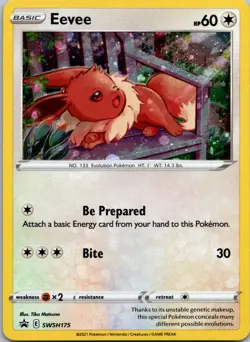 Eevee - Promo SWSH: Sword & Shield Promo Cards SWSH175 NM - Image 1