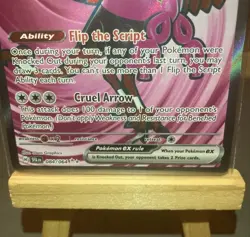 Pokemon TCG Fezandipiti ex 084/064 Shrouded Fable Holo Full Art Card NM - Image 3