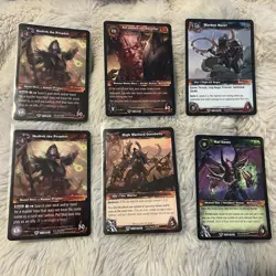 World of Warcraft TCG: Reign of Fire Lot Approx. 1000 Cards 6 Epics 66 Rares - Image 2