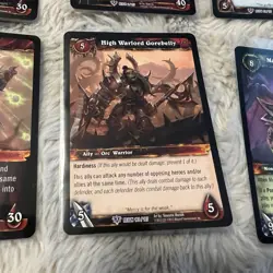 World of Warcraft TCG: Reign of Fire Lot Approx. 1000 Cards 6 Epics 66 Rares - Image 4