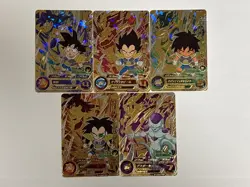 5 Cards JCP Complete Set UM6 Super Dragon Ball Heroes Japanese Excellent - Image 1