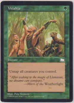 1x Vitalize MP, English Weatherlight MTG Magic - Image 1