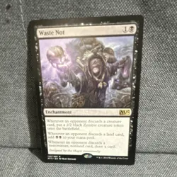 MTG - Waste Not Rare Enchantment Core Set 2015 (M15) English - Image 1
