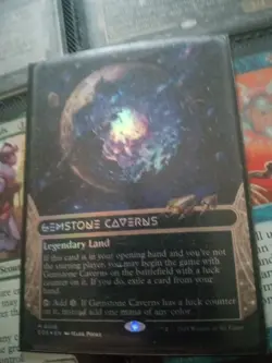 Gemstone Caverns (0016) (Borderless) Edge of Eternities: Stellar Sights Foil - Image 1