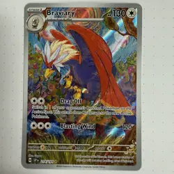 Braviary 214/191 Surging Sparks Scarlet & Violet Illustration Rare Pokemon TCG - Image 1