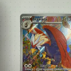 Braviary 214/191 Surging Sparks Scarlet & Violet Illustration Rare Pokemon TCG - Image 2