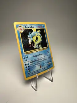 Pokemon Base Set Gyarados Holo Rare #6/102 Unlimited English 1999 TCG - Image 3