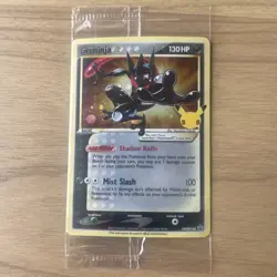 Sealed Greninja Gold Star Holo Promo Black Star SWSH144 Celebrations Pokemon - Image 1