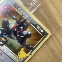 Sealed Greninja Gold Star Holo Promo Black Star SWSH144 Celebrations Pokemon - Image 5