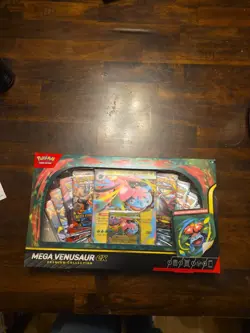 POKEMON MEGA VENUSAUR EX PREMIUM COLLECTION BOX FACTORY SEALED - Image 1