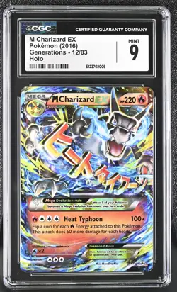M CHARIZARD EX Generations Holo Rare #12 CGC 9 Pokemon [Nostalgium] - Image 1