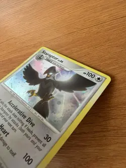 Staraptor 16/130 Diamond & Pearl Base Set Pokemon Holo Rare - Image 2