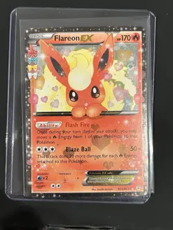 Pokemon Flareon EX RC6/RC32 Generations Radiant Collection Ultra Rare Holo - Image 2