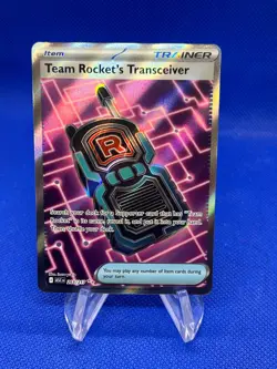 Pokemon ME: Ascended Heroes Team Rocket’s Transceiver 263/217 Ultra Rare NM - Image 1