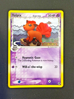 Vulpix 70/101 - Pokemon: Dragon Frontiers - MP/HP Reverse Holo Stamped (Crease) - Image 3