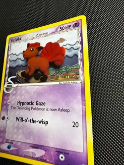 Vulpix 70/101 - Pokemon: Dragon Frontiers - MP/HP Reverse Holo Stamped (Crease) - Image 5