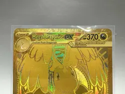 Pokemon TCG Ascended Heroes Mega Dragonite Ex Gold Hyper Rare 295/217 Near Mint - Image 2