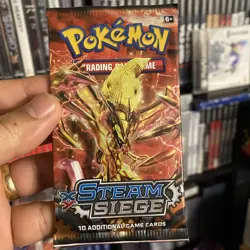 Brand New/Sealed - Pokemon TCG: XY - Steam Siege - x1 Booster Pack - Image 3