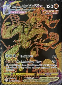 Single Strike Urshifu VMAX (Secret) TG29/TG30 Swsh09: Brilliant Stars Pokemon - Image 1