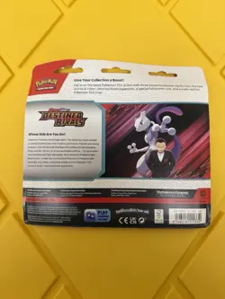 Pokemon Destined Rivals 3 Packs Blister Kangaskhan & 3 Pack Zebstrika New Sealed - Image 4