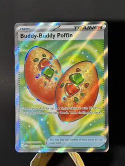 Pokemon TCG Rare Candy Buddy Poffin 167/132 Trainer Mega EVO - Image 1
