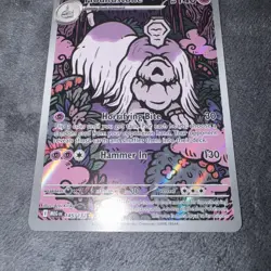Pokemon - Houndstone - 145/132 - ME01: Mega Evolution - Holo - Illustration R NM - Image 3