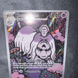 Pokemon - Houndstone - 145/132 - ME01: Mega Evolution - Holo - Illustration R NM - Image 4