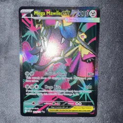 Mega Mawhile EX Ultra Rare Full Art Mega Evolution Pokemon TCG 162/132 ⭐⭐ - Image 4