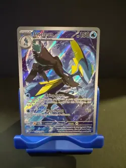 Inteleon 142/132 Me01: Mega Evolution Holo Pokemon - Image 1