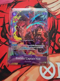 One Piece TCG Eustass "Captain" Kid OP05-074 Alt - Image 1