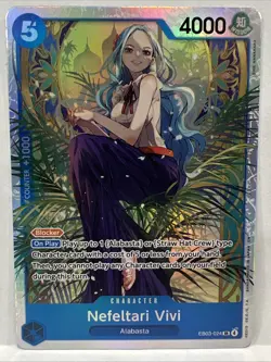 Nefeltari Vivi EB03-024 SR ONE PIECE Heroines Edition English Near Mint - Image 1