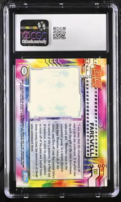 CGC 8.5 Farewell Topps the First Movie 39 Rainbow Foil Pokemon Card - Image 2