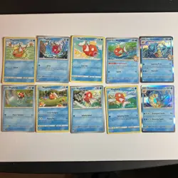 Pokemon Card Lot - Magikarp & Gyarados x10 Cards w/ Holos - Great Condition - Image 1