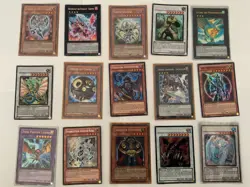 set of 30 - Yugioh Card Lot Collection 30 cards foreign ultimate secret various - Image 1